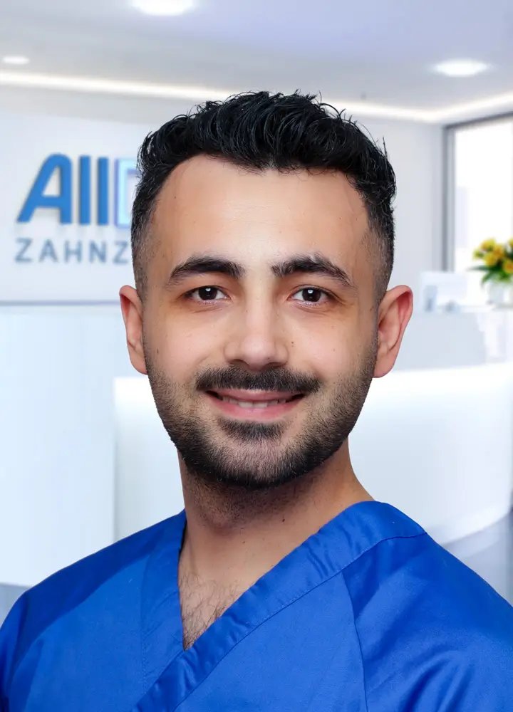 Portrait zahnmedizinische Prophylaxeassistenz Amaar Dib (AllDent Leipzig)