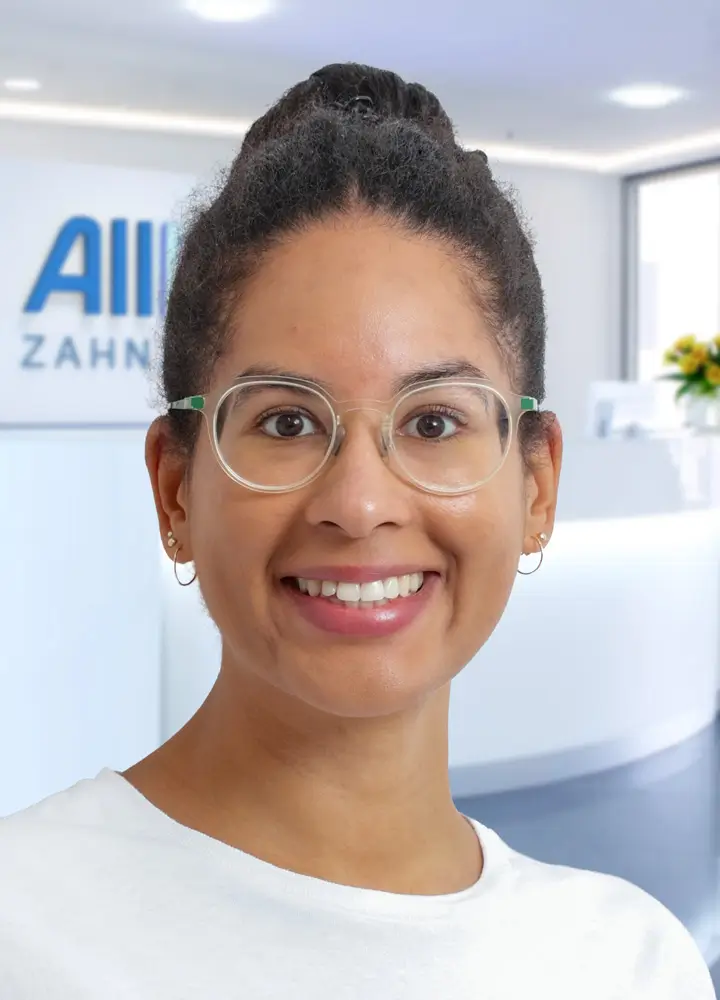 Portrait Zahn&auml;rztin Felicitas Hendus (AllDent Leipzig)