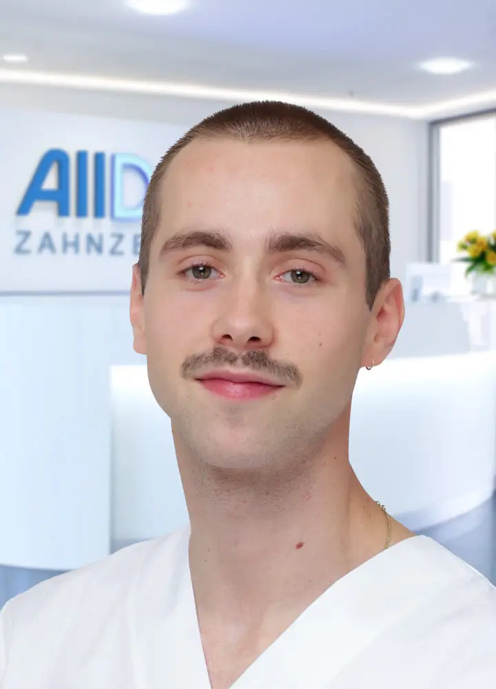 Portrait Zahnarzt Adomas Minkus (AllDent Leipzig)