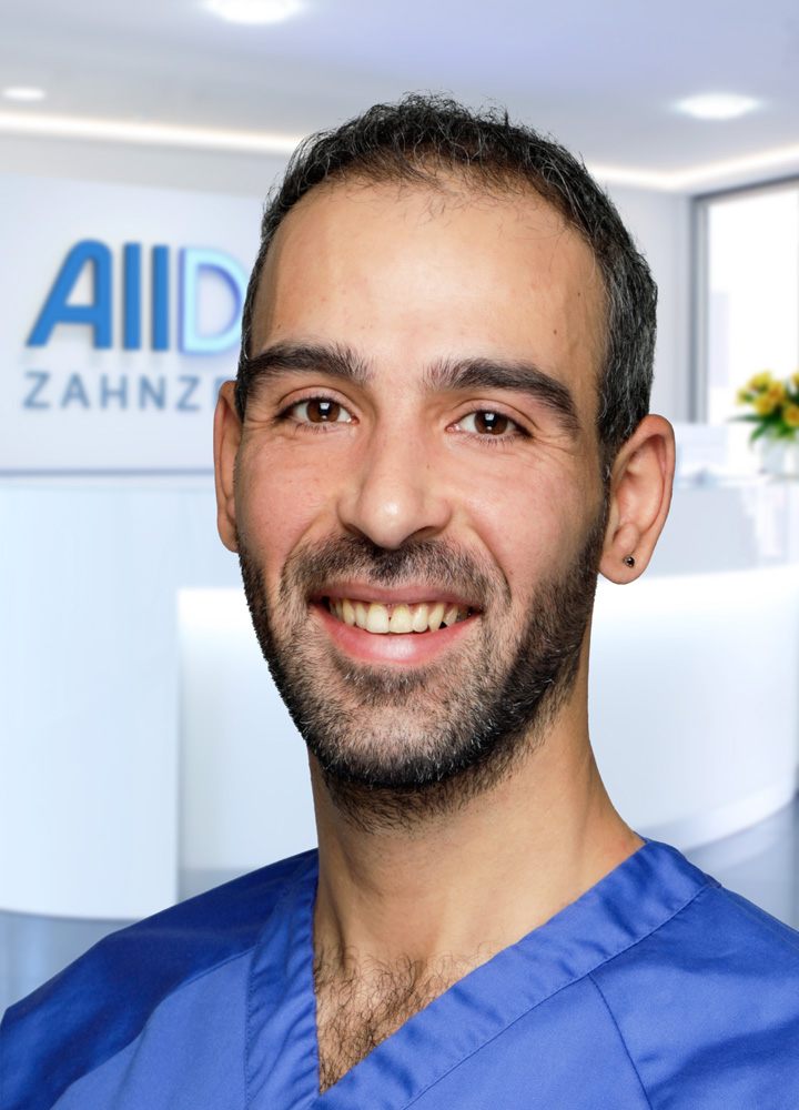 Portrait zahnmedizinische Prophylaxeassistenz Ali Abdulhameed (AllDent Leipzig)